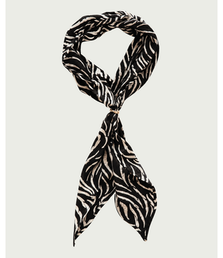 Elvira Elvira Sjaal Scarlett Brown Zebra