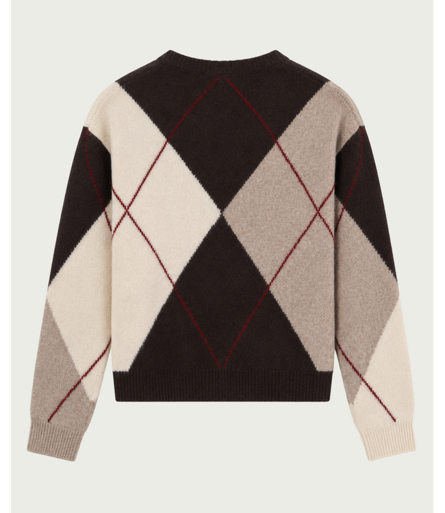 Elvira Trui Gracie Dark Coffee Check