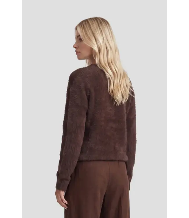 Fluresk Sweater Trui Islene Dark Chocolate