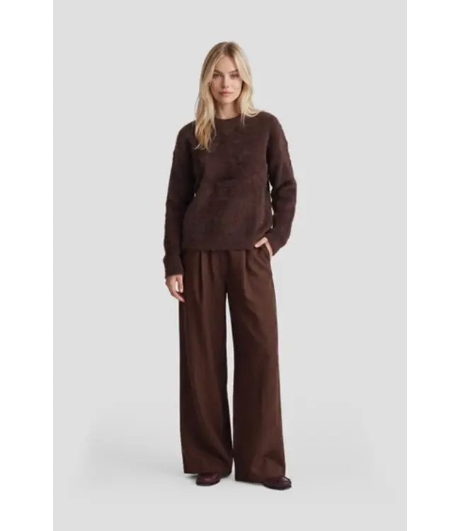 Fluresk Sweater Trui Islene Dark Chocolate