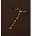Malelions Blazer Chain Emblem Dark Brown