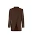 Malelions Blazer Chain Emblem Dark Brown