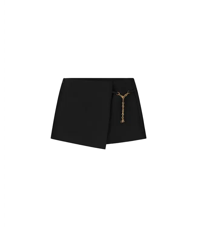 Malelions Skort Chain Emblem Black