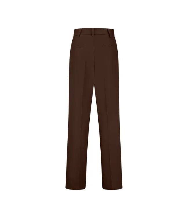 Malelions Pantalon Chain Emblem Dark Brown