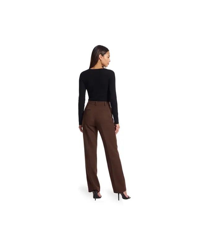 Malelions Pantalon Chain Emblem Dark Brown