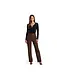 Malelions Pantalon Chain Emblem Dark Brown