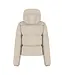 Malelions Jas Emblem Puffer Beige
