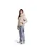 Malelions Jas Emblem Puffer Beige