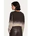 CS The Label Trui Krissy Dark Chocolate/Sand