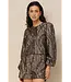 Lofty Manner Blouse Hedda Jacquard Taupe
