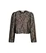Lofty Manner Blouse Hedda Jacquard Taupe