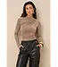 Lofty Manner Top Jimmi Draped Uni Taupe
