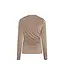Lofty Manner Top Jimmi Draped Uni Taupe
