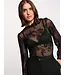 Morgan Top Tmacha Noir Black