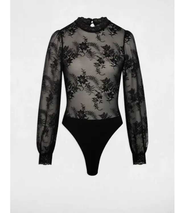 Morgan Top Tmacha Noir Black