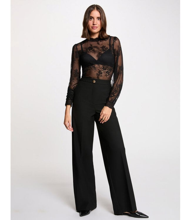 Morgan Top Tmacha Noir Black