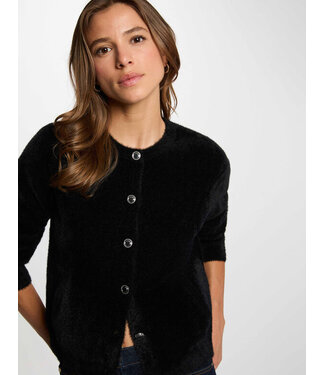 Morgan de toi Morgan Vest Mkevin Noir Black