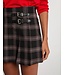 Morgan Skort Shoto.f Noir Checked