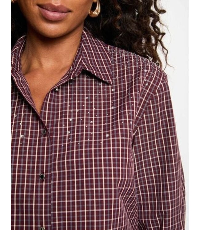 Morgan Blouse Cecosa Bourgogne