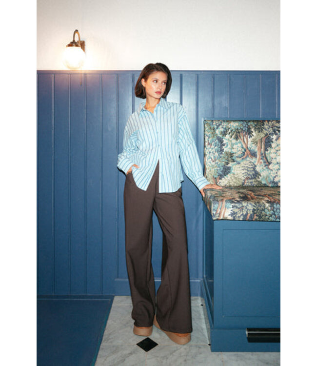 Fluresk Broek Samara Dark Chocolate