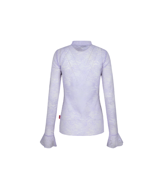 Fluresk Top Haily Purple Rose