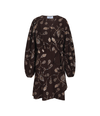 Fluresk Fluresk Jurk Felice Mocha Brown