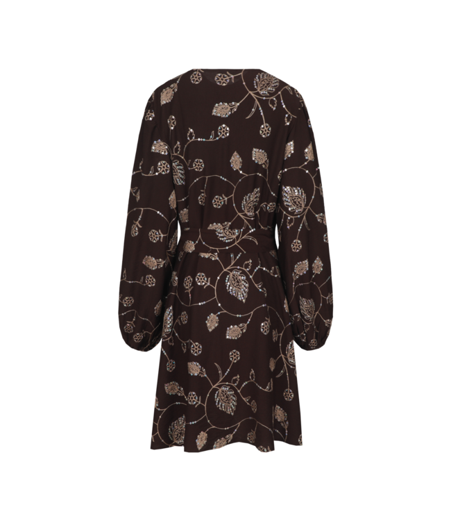 Fluresk Jurk Felice Mocha Brown
