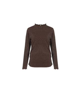 Fluresk Fluresk Top Eira Mocha Brown