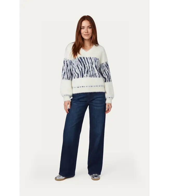 G-maxx Trui Isabeau Wool White
