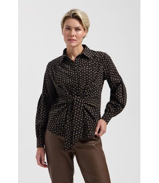 Lady Day Lady Day Blouse Sterre Truffle/Black