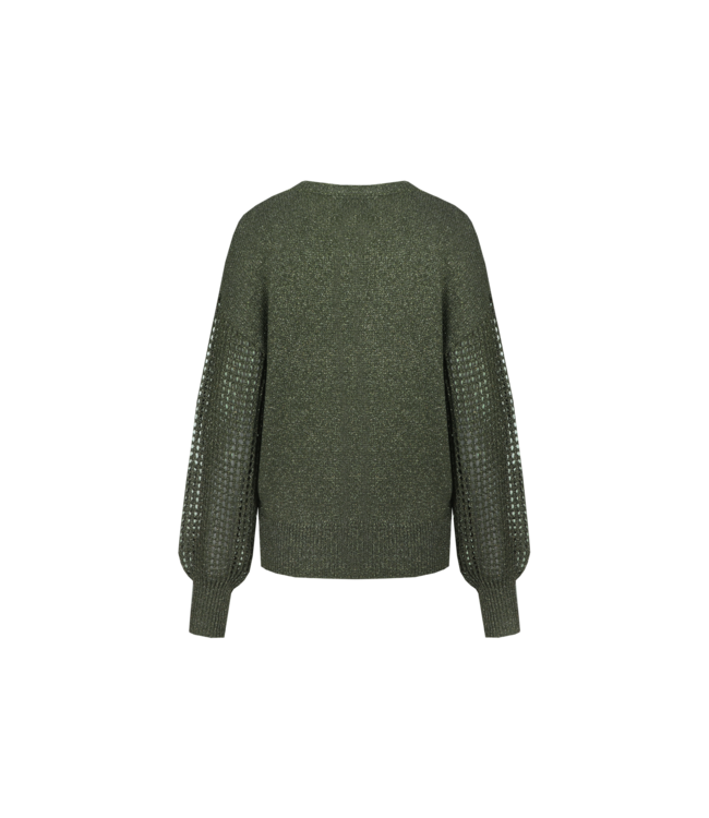 CS The Label Trui Alise Dark Olive