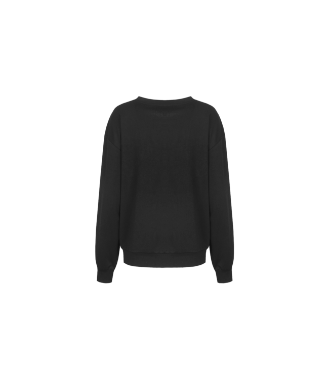 CS The Label Sweater Trui Wende Black