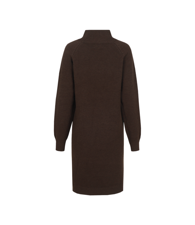 CS The Label Jurk Dagmar Dark Chocolate