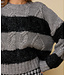 HEYB Trui Lola Grey Black