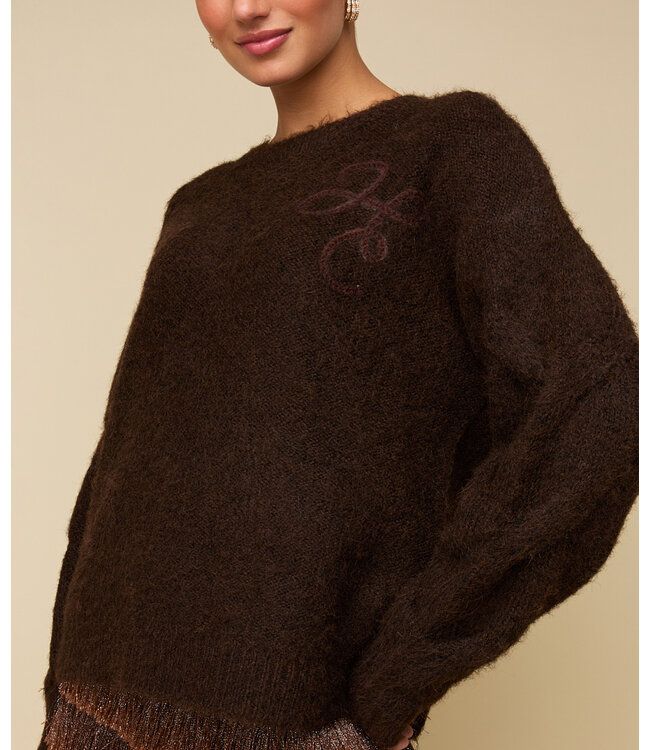 HEYB Trui Moxi Brown