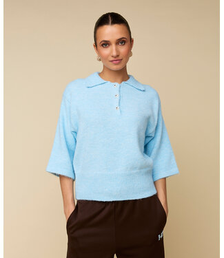 HEYB HEYB Trui Beau Light Blue