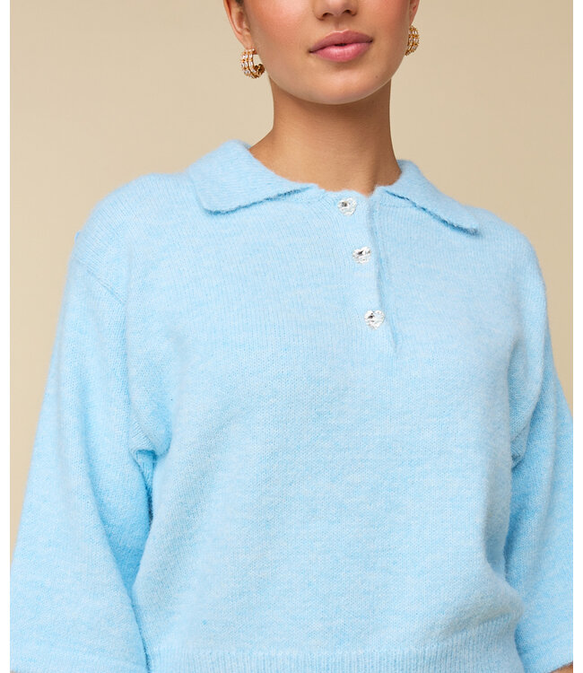 HEYB Trui Beau Light Blue
