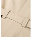 Malelions Jurk Pinstripe Blazer Dress Beige