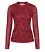 Lofty Manner Top Irea Lace Brick Red