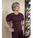Rinascimento T-shirt Maglietta Bordeaux