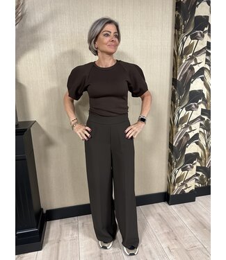 Rinascimento Rinascimento Top Maglietta Marrone Brown