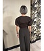 Rinascimento Top Maglietta Marrone Brown