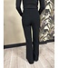 Rinascimento Pantalon Romy Scuba Crepe Black