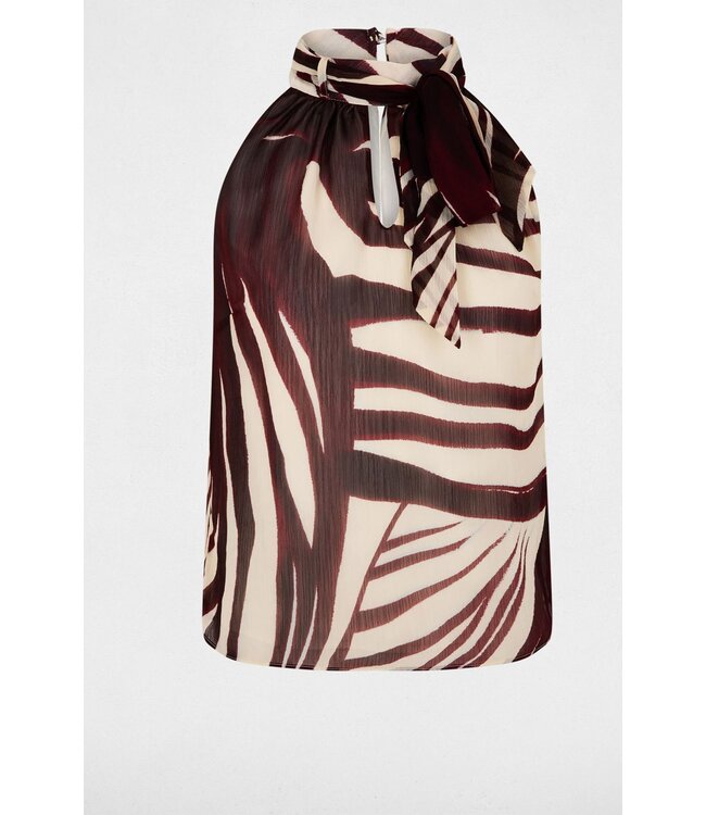 Morgan Top Omel.f Multico Bordeaux