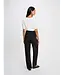 Morgan Pantalon Piko.f Noir Black
