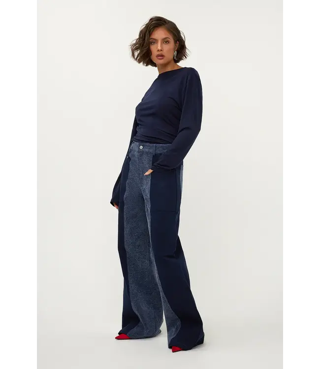 Studio Amaya Broek Kika Blue
