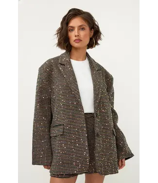 Studio Amaya Studio Amaya Blazer Midnight Multi Print