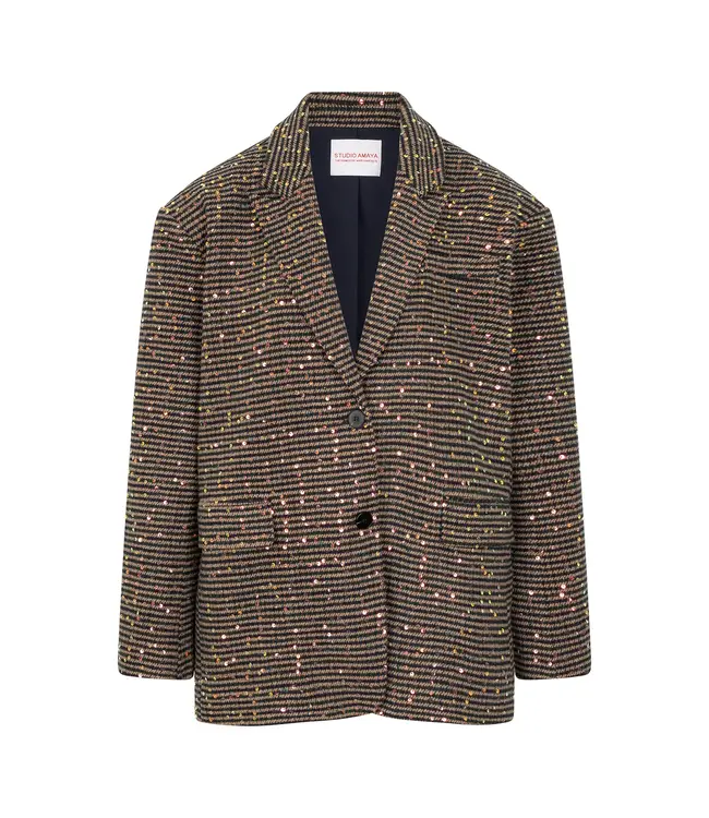 Studio Amaya Blazer Midnight Multi Print