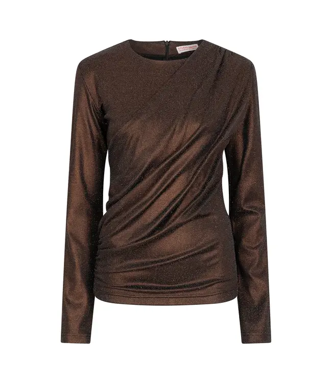 Studio Amaya Top Party Brown