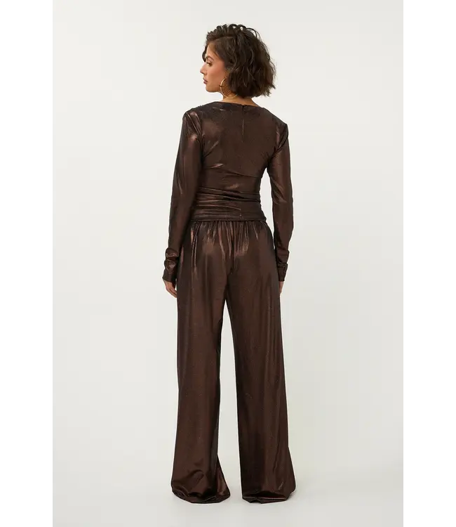Studio Amaya Top Party Brown